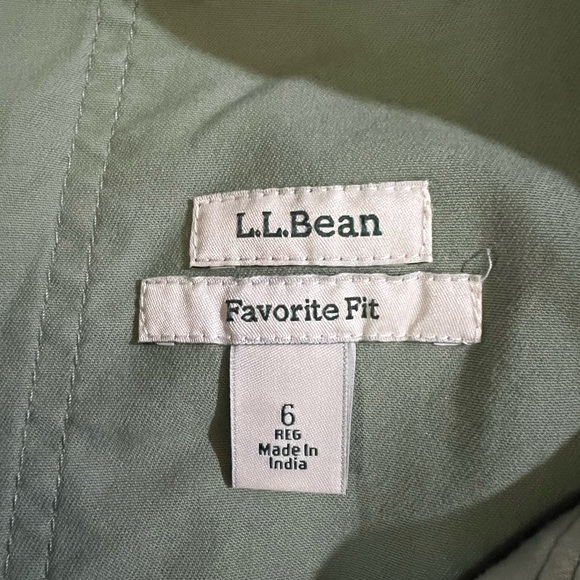 LL Bean Favorite Fit Cargo Skirt - Picture 4 of 7